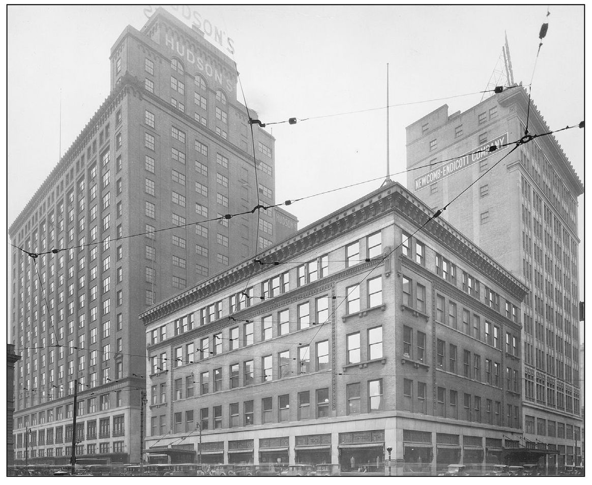 FARMER STREET AND GRAND RIVER AVENUE PRIOR TO DEMOLITION 1927 This view - photo 11