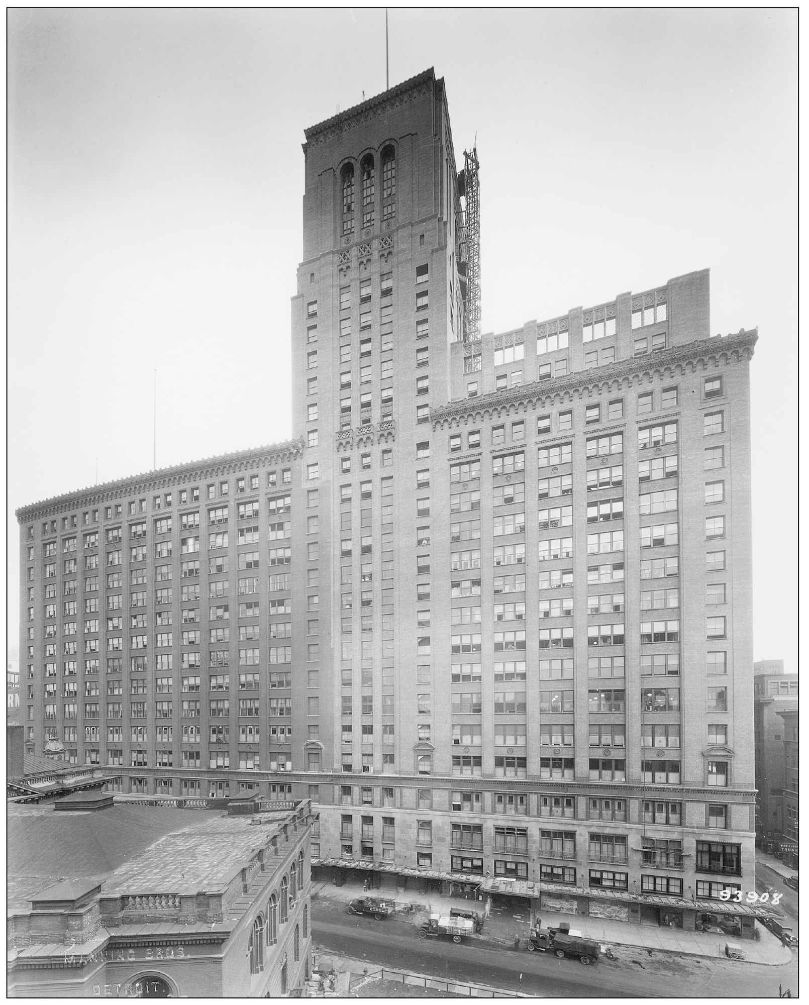 THE MIGHTY HUDSON TOWER NEARING COMPLETION 1928 As viewed from Farmer Street - photo 13