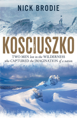 Hayes Evan Kosciuszko: two men lost in the wilderness who captured the imagination of a nation