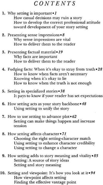 CHAPTER 1 WHY SETTING IS IMPORTANT Setting is a topic seldom discussed at - photo 1