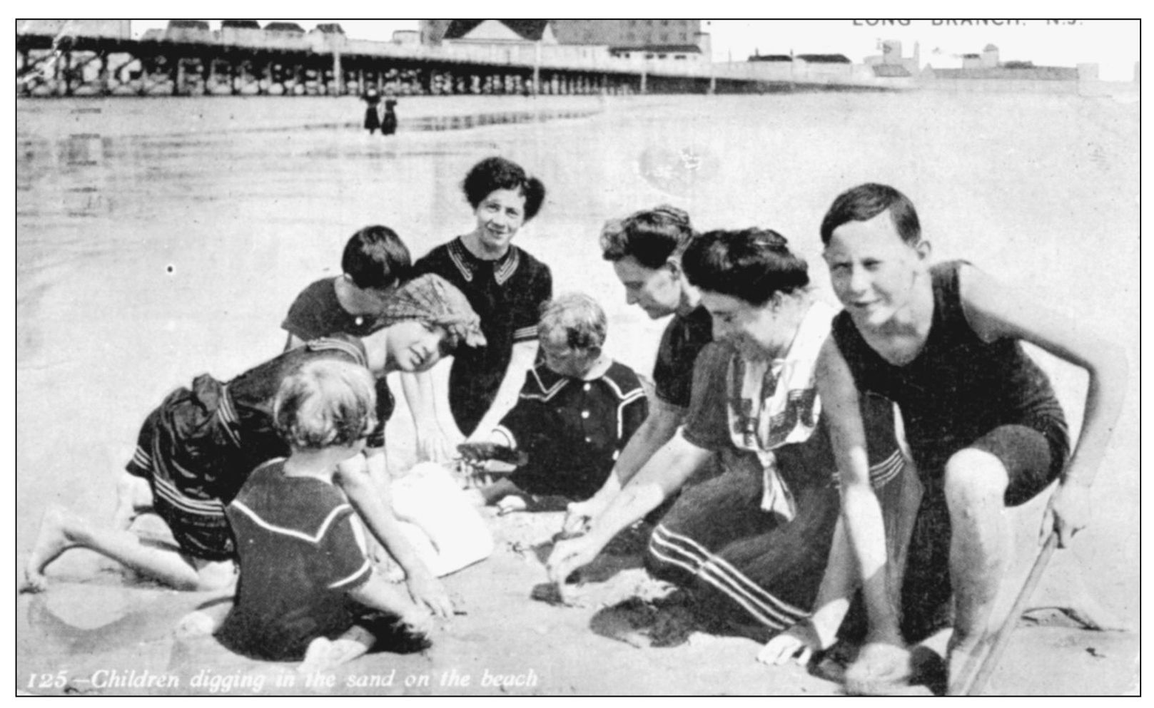 A family enjoying a day at the beach provides a closer look at the bathing - photo 8