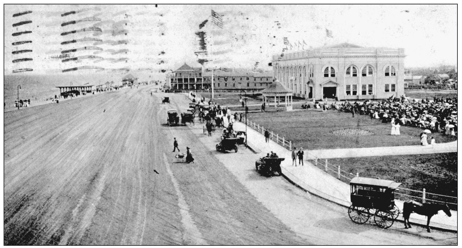 Ocean Avenue is still an unpaved road in this postcard dated June 8 1909 The - photo 9