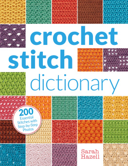 Hazell - Crochet Stitch Dictionary