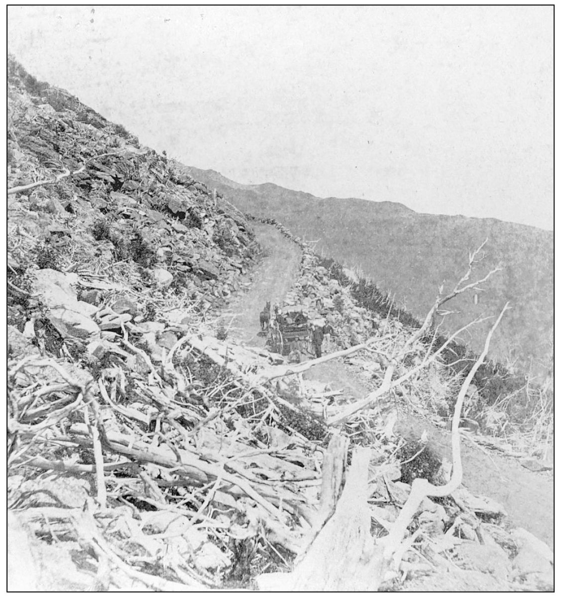 THE MOUNT WASHINGTON CARRIAGE ROAD BELOW THE LEDGE C 1880s For hundreds of - photo 10