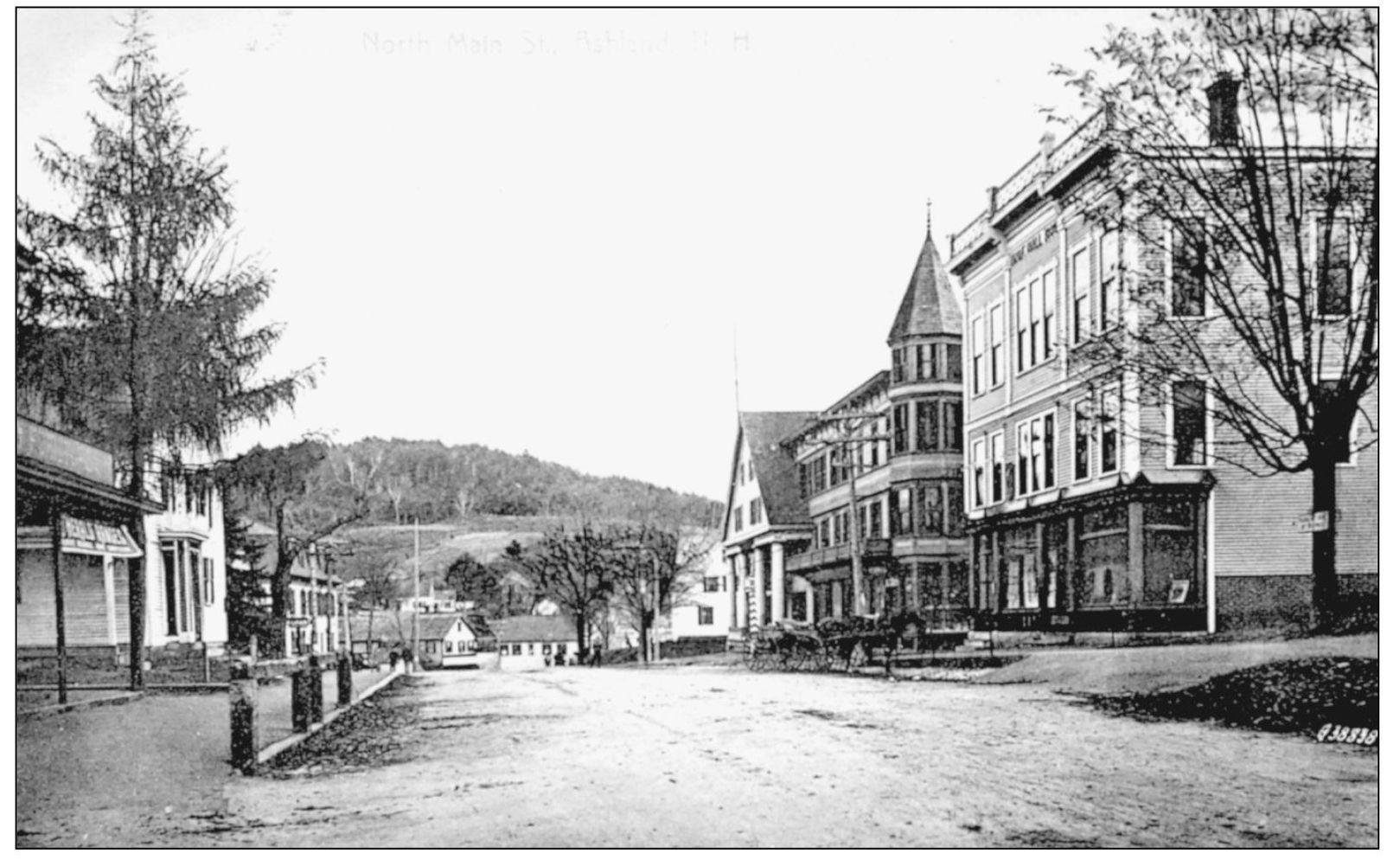 Seen is North Main Street in Ashland in this c 1900 view looking southeast - photo 13