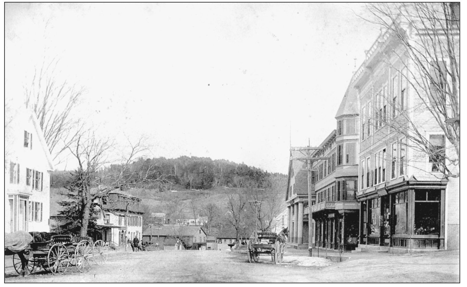 This c 1900 view of North Main Street in Ashland looks southeast During the - photo 15