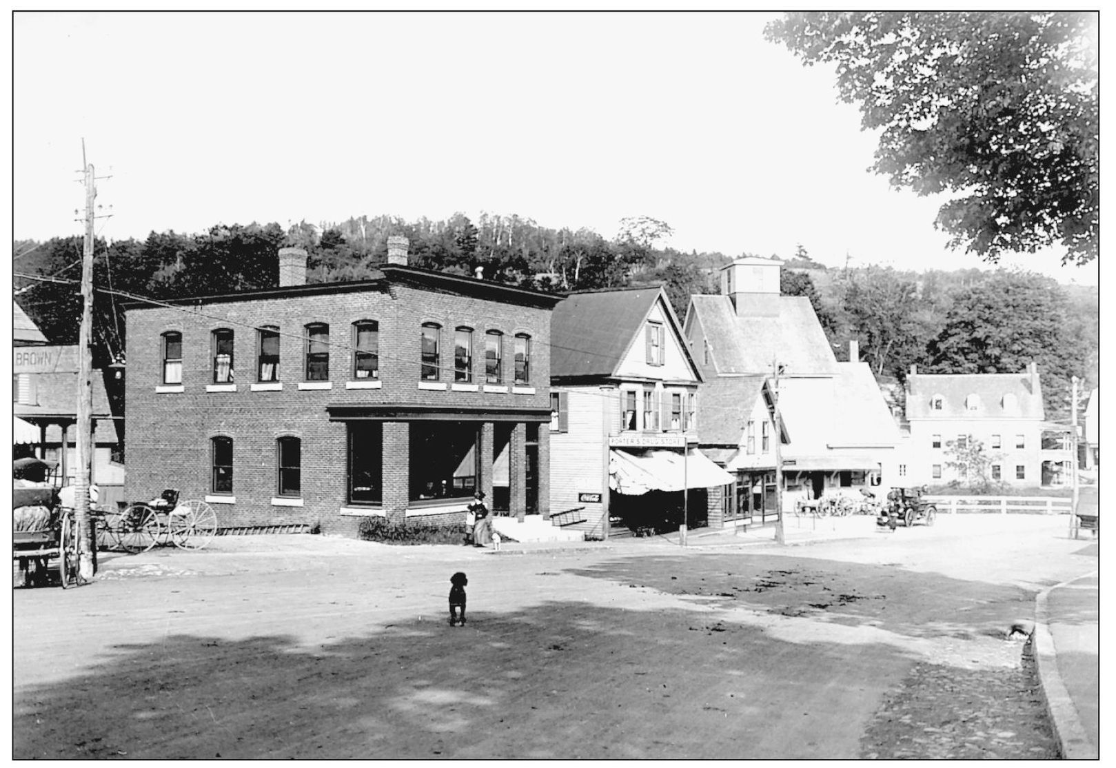 The town bank left is seen in this c 1900 view of South Main Street in - photo 16