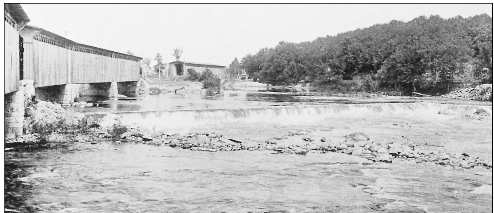 Hooksett Falls Roll on bright stream And ever thus from earliest time - photo 10