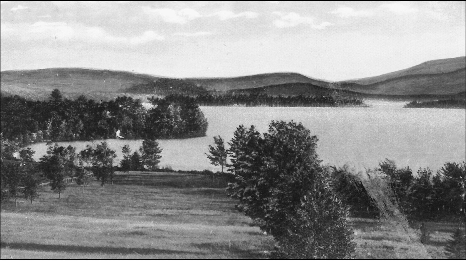 A panoramic view of Lake Winnipesaukee looking northeast from Gilford - photo 6