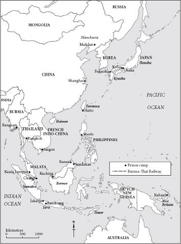 MAP 1 Japanese military forces held Australian and other Allied POWs in camps - photo 3