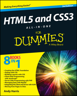 Harris - HTML5 and CSS3 All-in-One For Dummies