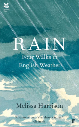 Harrison - Rain: four walks in English weather