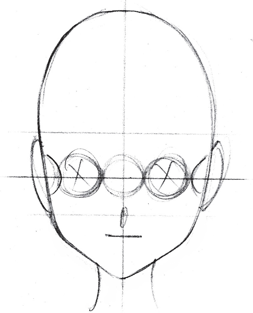 Add another horizontal guideline underneath the other twojust above where the - photo 14