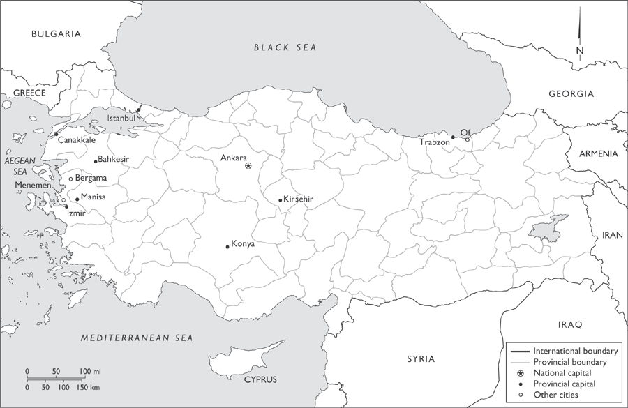 Map of Turkey INTRODUCTION Competing Claims to Religious Authority I climb out - photo 1