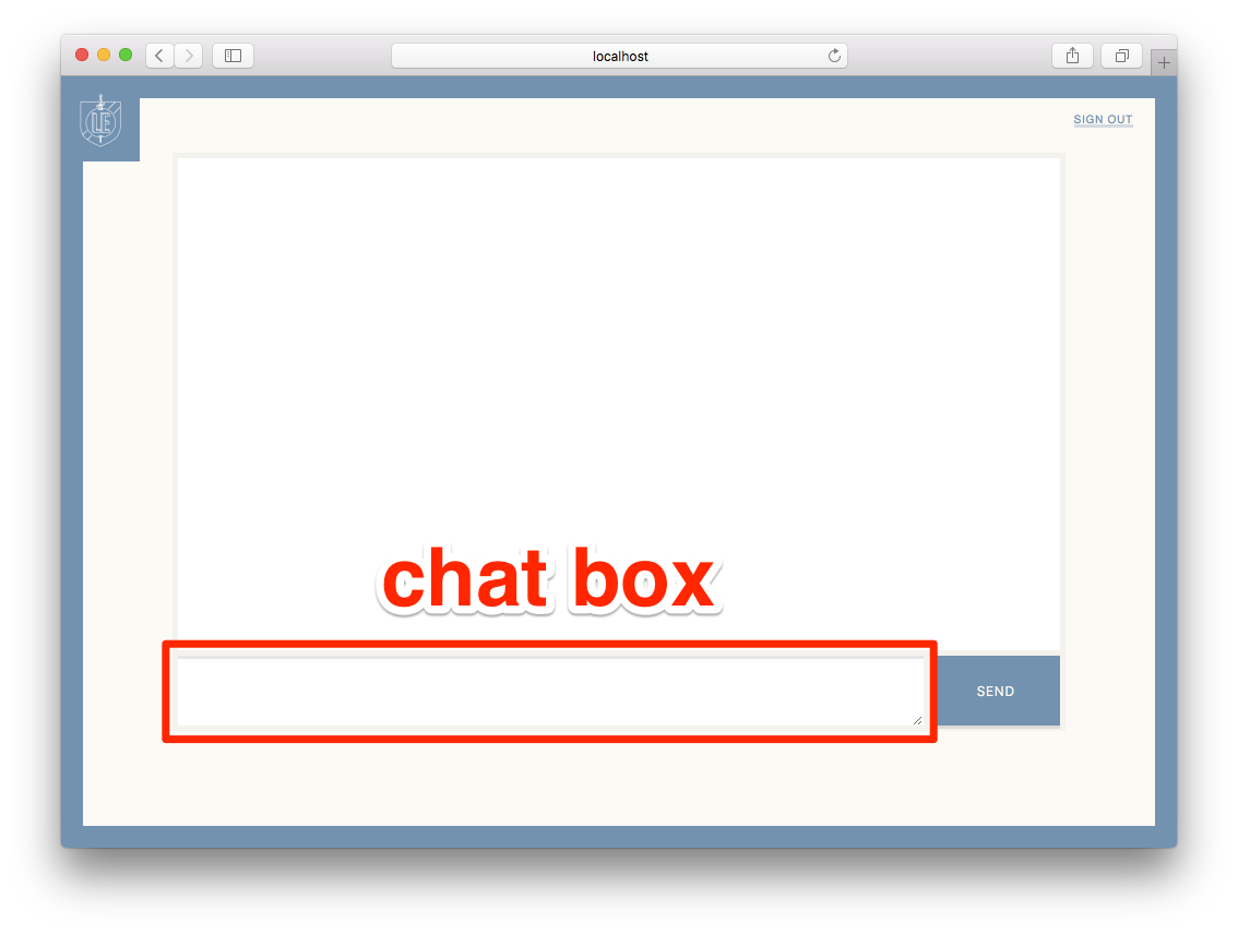 Figure 6 A chat box The reason using WebSockets is better than polling is - photo 7