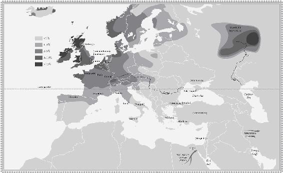 The Redhead Map of Europe There is a good deal of controversy over the - photo 2