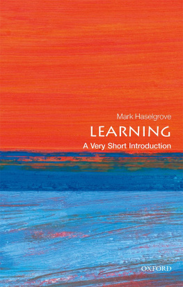 Haselgrove - Learning: A Very Short Introduction