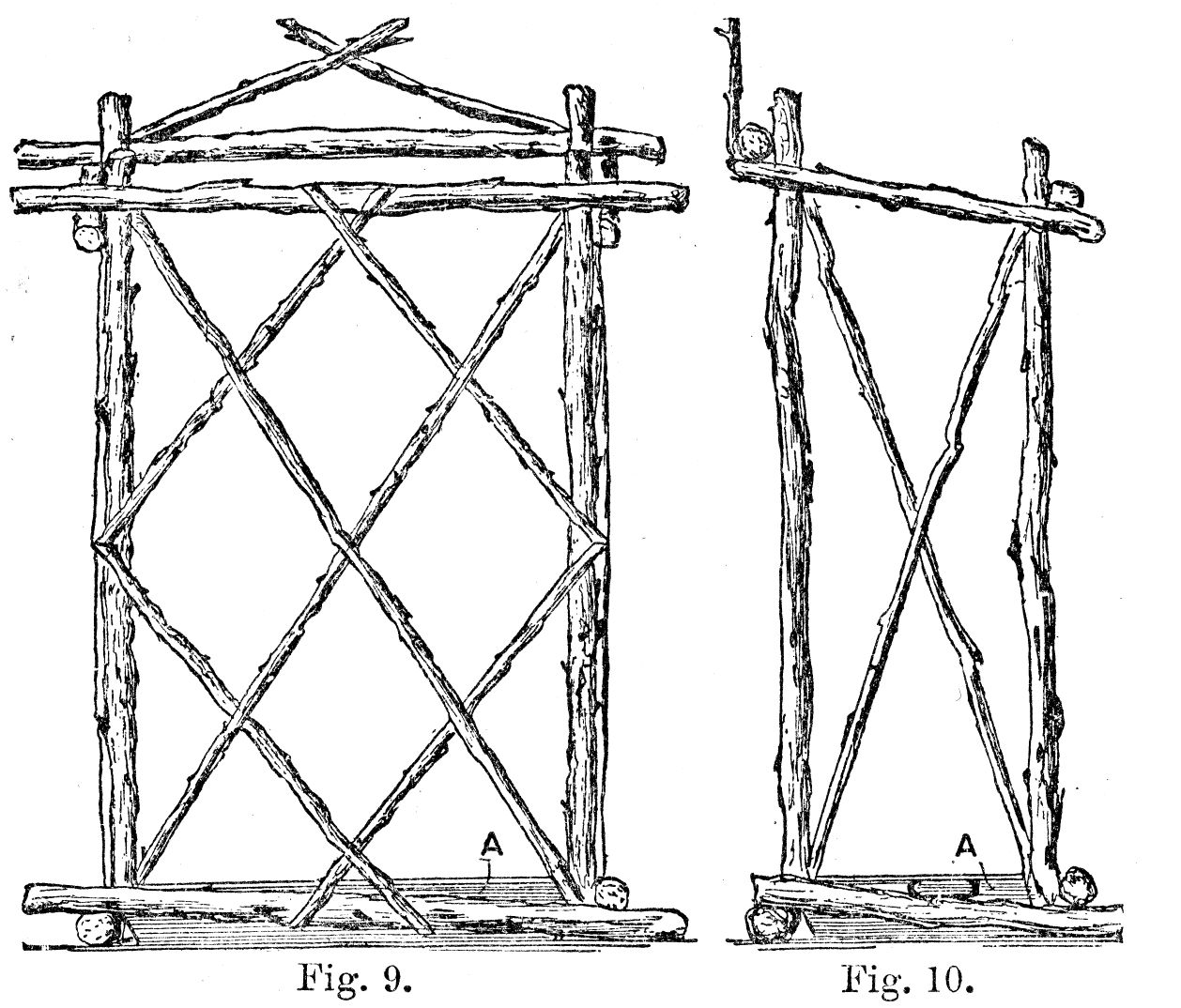 Front and Side Elevations of Rustic Hall Stand Plan of Rustic Hall - photo 10