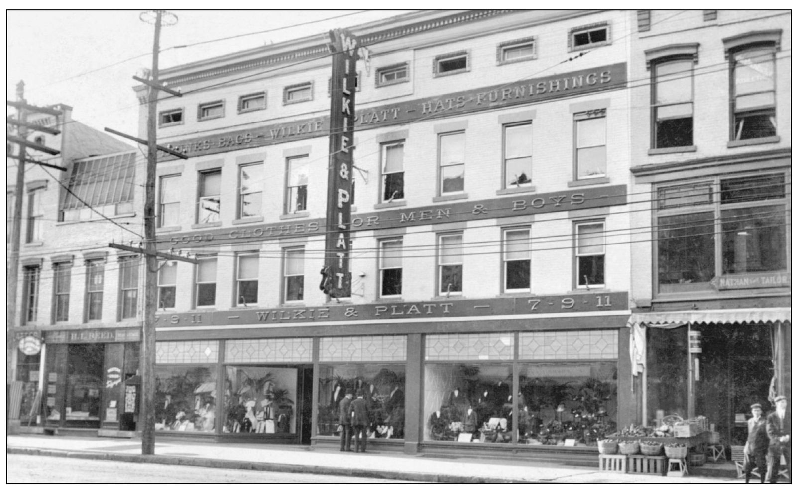 The Willkie and Platt department store at 711 East Main Street is shown before - photo 12