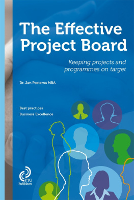 Hasselt Marita van - The effective project board: keeping projects and programmes on target