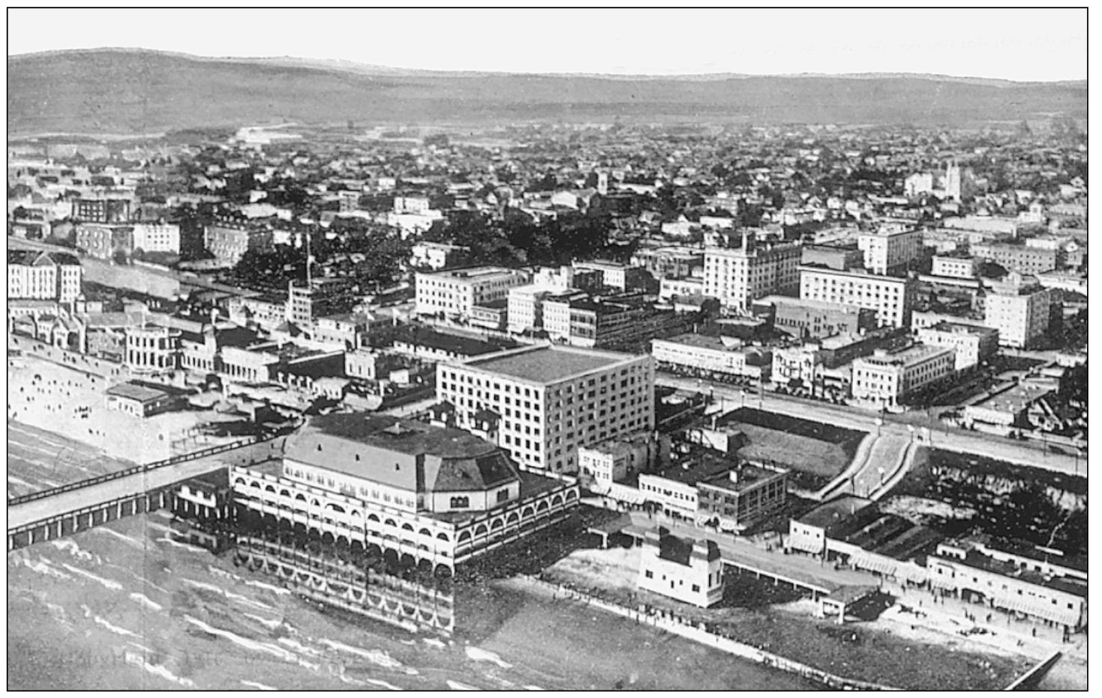 LONG BEACH CALIFORNIA FROM AN AEROPLANE PP Edward H Mitchell San - photo 4