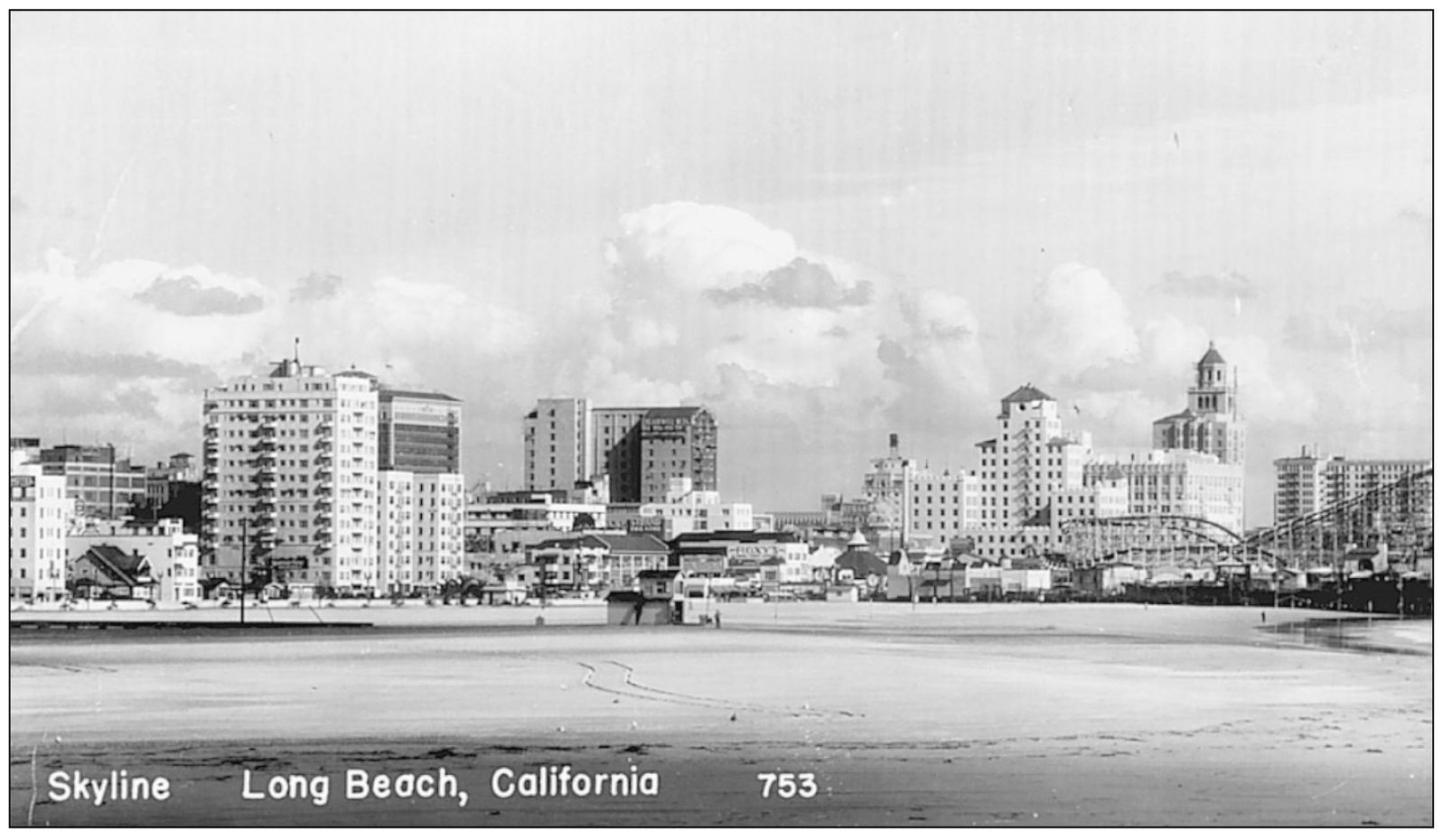 SKYLINE LONG BEACH CALIFORNIA PP Los Angeles Post Card Co Los Angeles - photo 8