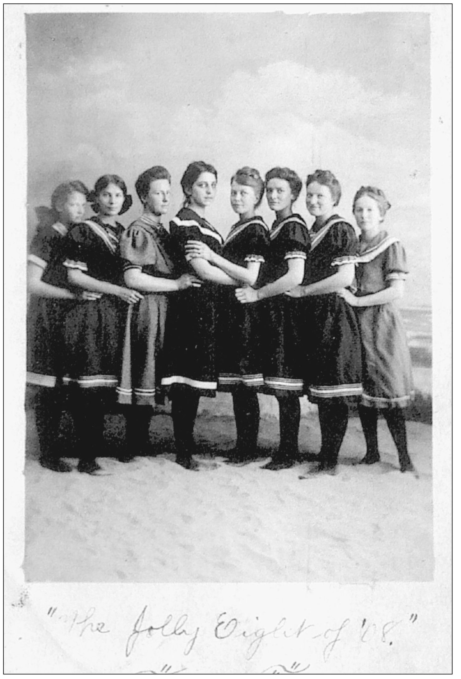 THE JOLLY EIGHT OF 08 Lordsburg College students in 1908 these women went to - photo 8