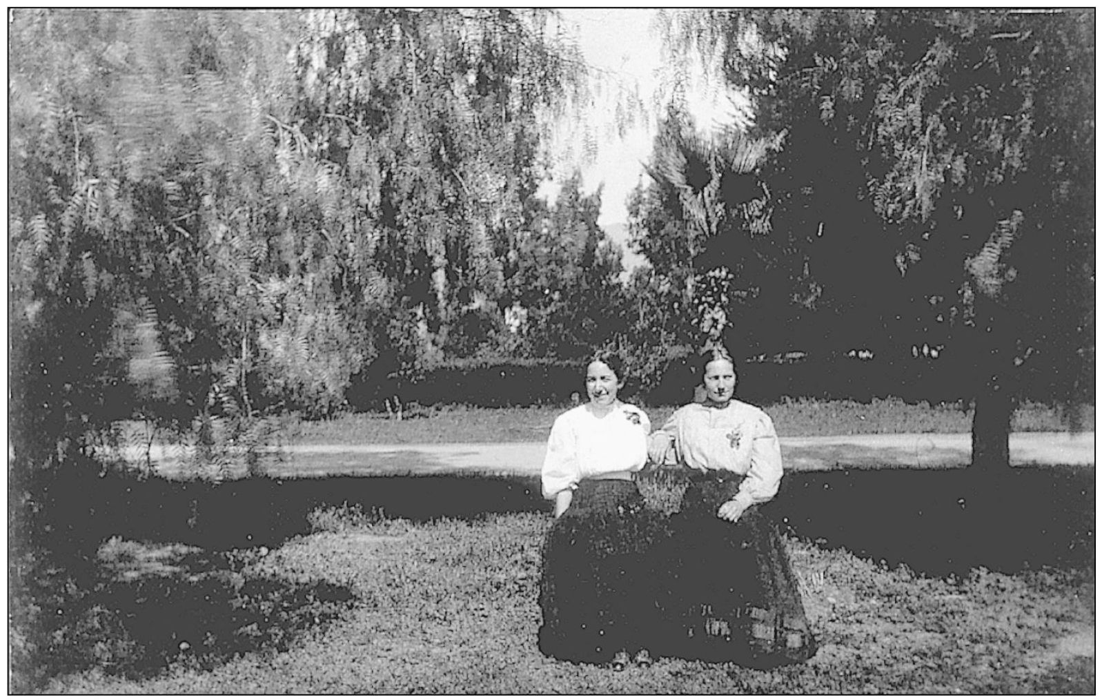 MARY LICHTENWALTER AND LOTTIE NEHER ON THE CAMPUS OF LORDSBURG COLLEGE This - photo 9