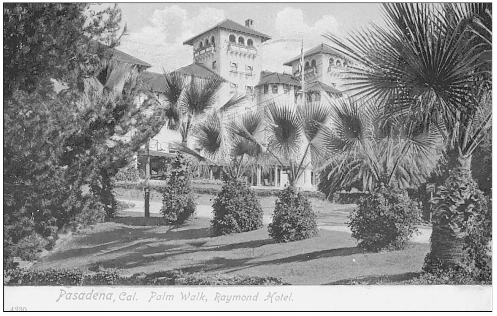 PASADENA CALIFORNIA PALM WALK RAYMOND HOTEL PP Paul C Koeber Co New - photo 6