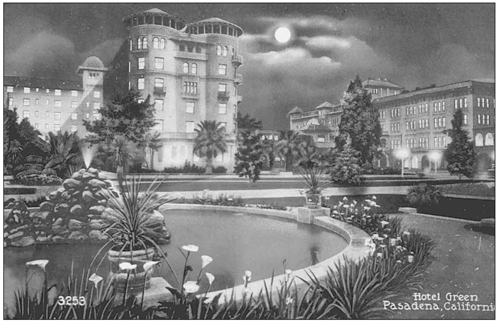 HOTEL GREEN PASADENA CALIFORNIA BY MOONLIGHT PP Edward H Mitchell San - photo 11