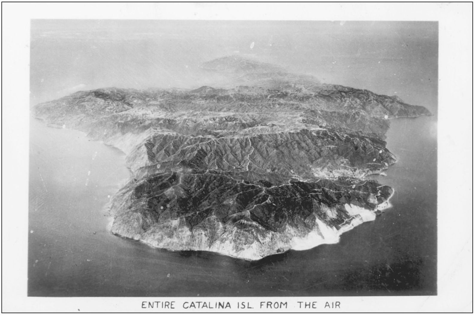 ENTIRE CATALINA ISLAND FROM THE AIR PP Unknown THE STEAMER - photo 8