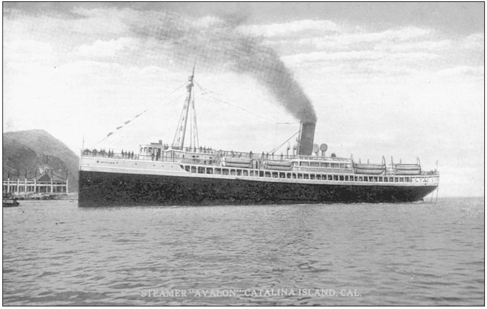 STEAMER AVALON CATALINA ISLAND CALIFORNIA PP Catalina Novelty Co - photo 21