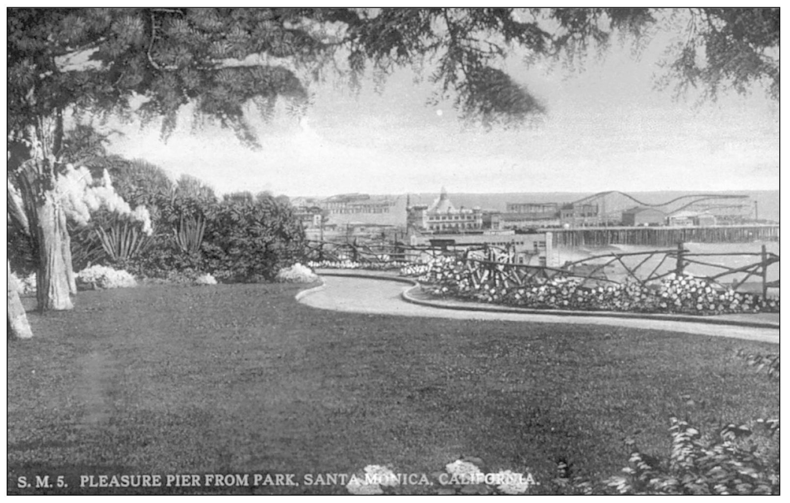 PLEASURE PIER FROM PARK SANTA MONICA CALIFORNIA Western Publishing - photo 12