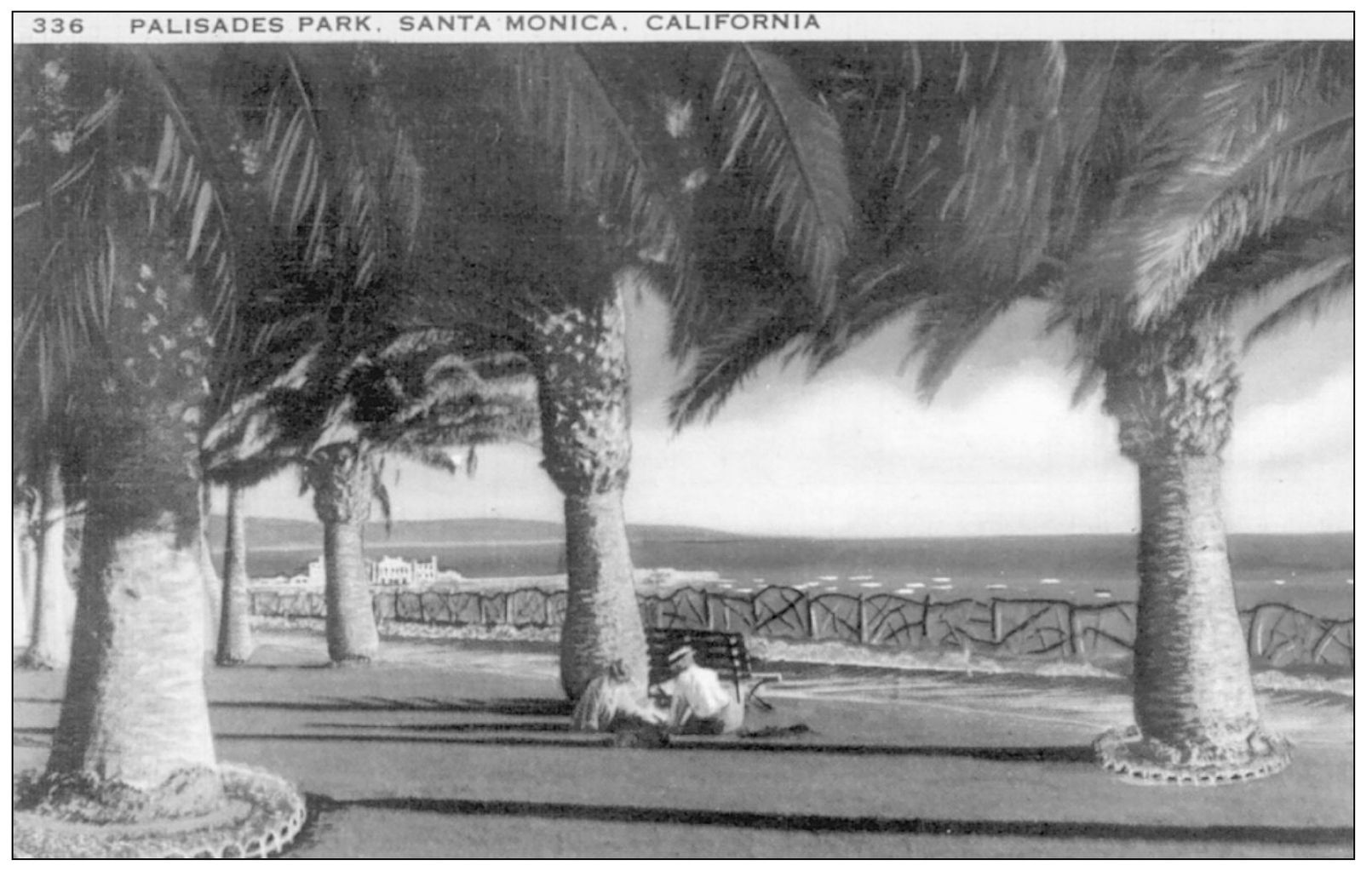 PALISADES PARK SANTA MONICA CALIFORNIA Atop a lofty bluff is Palisades Park - photo 18