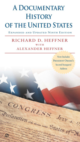 Heffner Alexander - A Documentary History of the United States