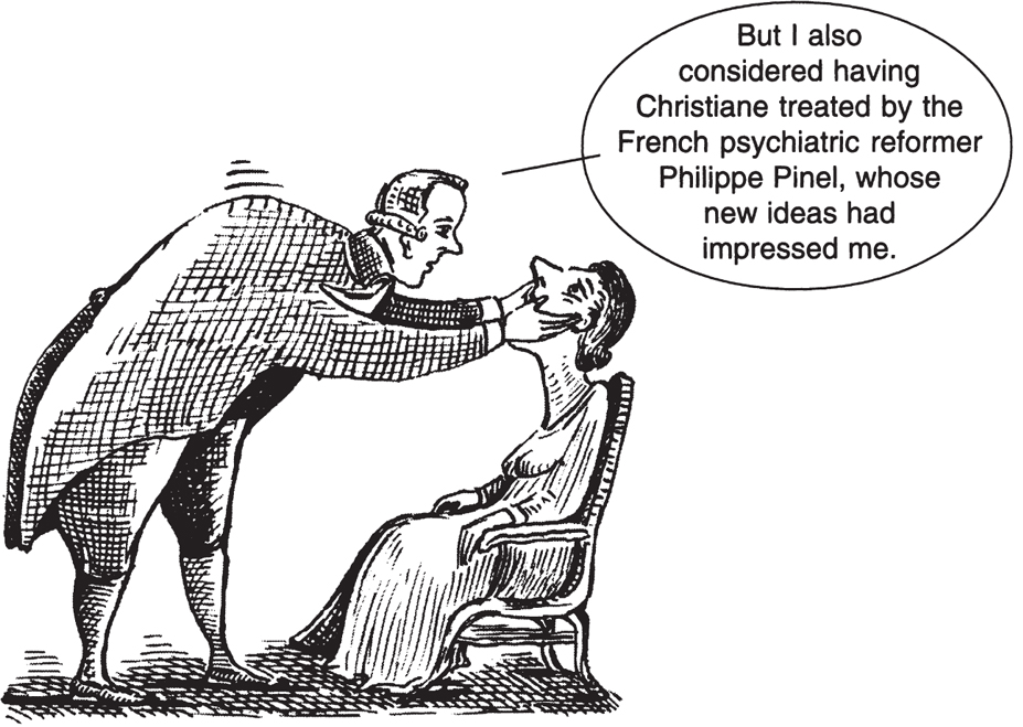 But I also considered having Christiane treated by the French psychiatric - photo 7