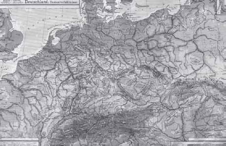 The topography of Germany within the borders of 1930 How far can one trace - photo 6