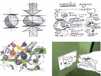 Fig 3 The many ways in which sketching can assist in the design process - photo 5