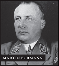 Martin Bormann Head of Nazi Party Chancellery Eva Braun Hitlers mistress - photo 15