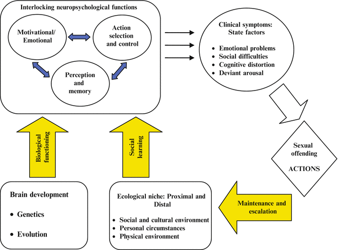 Fig 1 A schematic representation of the integrated theory of sexual offending - photo 1