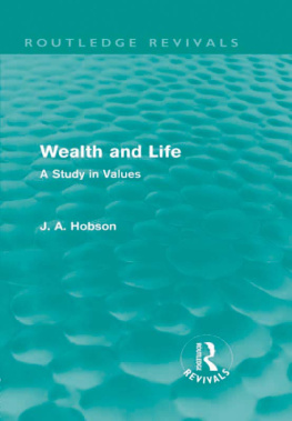 Hobson - Wealth and Life