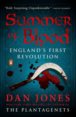 Jones - Summer of blood: Englands first revolution