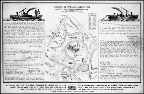 View of Collect Pond and its vicinity in the City of New York in 1793 - photo 4