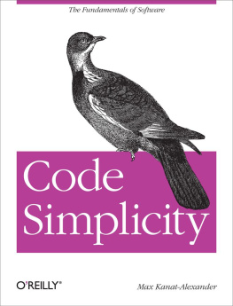 Kanat-Alexander - Code Simplicity: the Fundamentals of Software