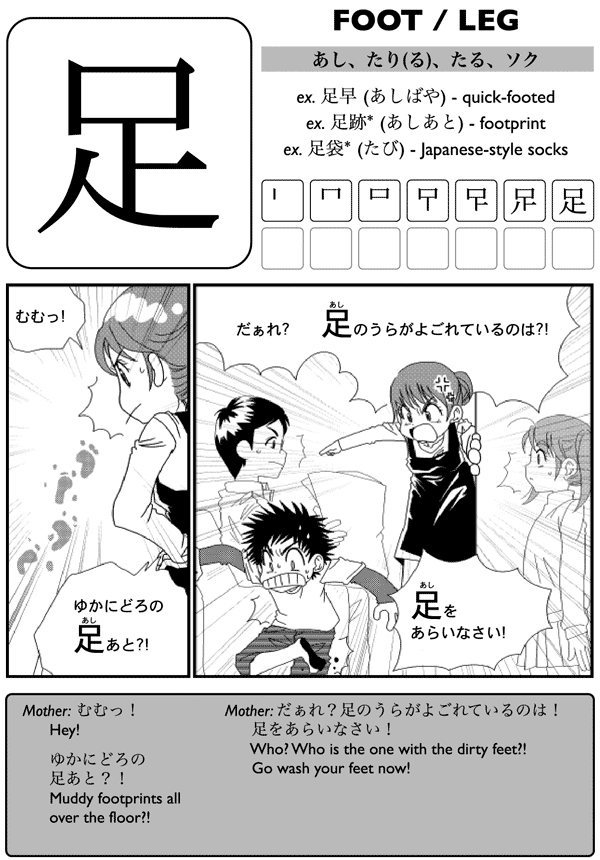 Kanji de manga the comic book that teaches you how to read and write Japanese Volume 2 - photo 11