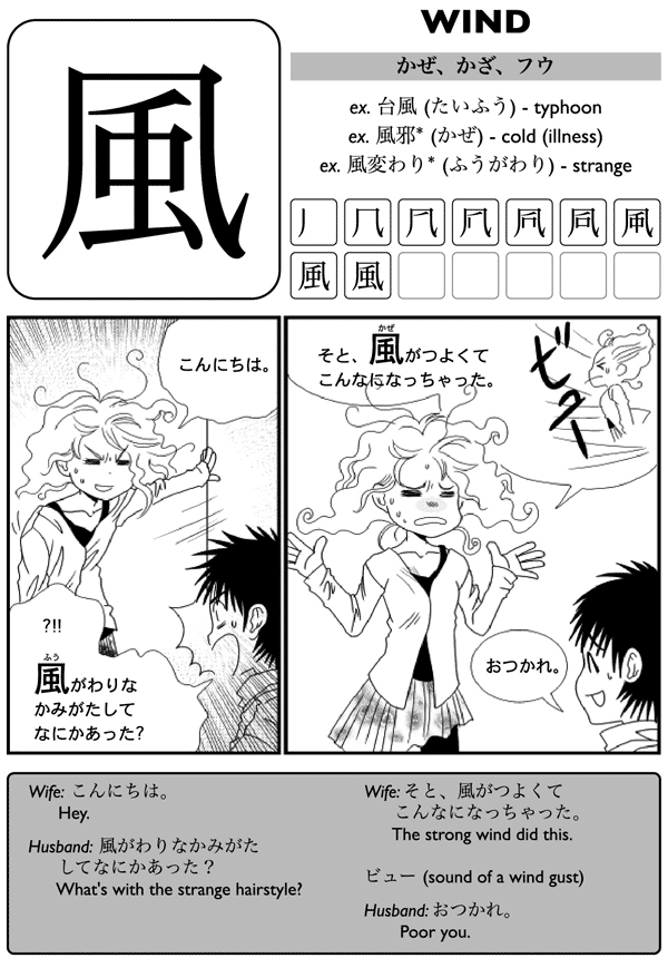 Kanji de manga the comic book that teaches you how to read and write Japanese Volume 2 - photo 33