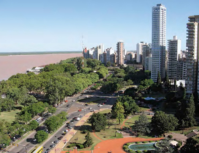 Located on the west bank of the Paran River in Argentina Rosario is the - photo 4