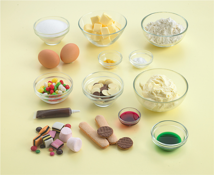 YOU WILL NEED MAKES 10 CUPCAKES 125 g 4 oz butter or margarine at room - photo 18