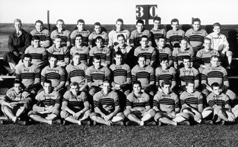 A skinny but eager John F Kennedy sits third from the right in the front row - photo 6