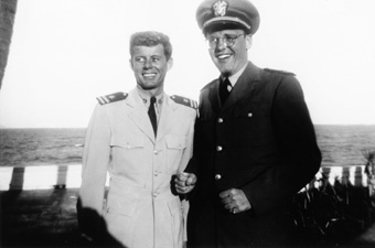 An emaciated Lieutenant John F Kennedy is reunited with Lem Billings in 1944 - photo 10